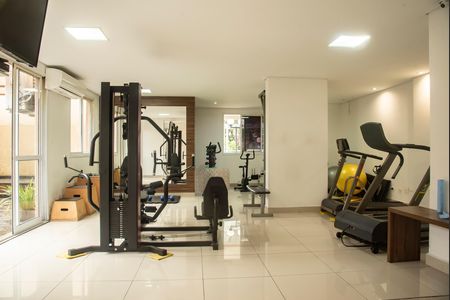Apartamento à venda com 84m², 2 quartos e 2 vagasÁrea comum - Academia