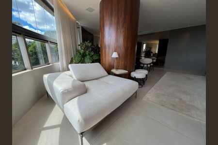 Sala  de apartamento à venda com 4 quartos, 250m² em Santa Lúcia, Belo Horizonte
