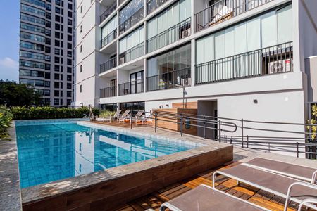 Apartamento para alugar com 26m², 1 quarto e sem vaga Apartamento para alugar com 26m², 1 quarto e sem vagaÁrea comum - Piscina