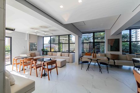 Apartamento para alugar com 26m², 1 quarto e sem vaga Apartamento para alugar com 26m², 1 quarto e sem vagaÁrea comum - Salão de festas
