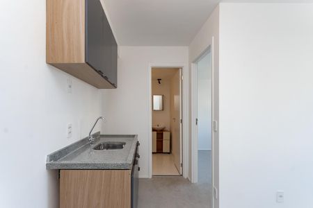Apartamento para alugar com 25m², 1 quarto e sem vaga Apartamento para alugar com 25m², 1 quarto e sem vagaCozinha Americana