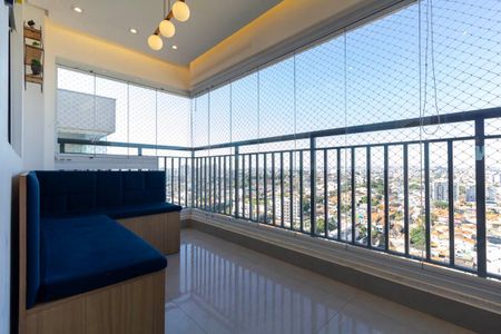 Varanda de apartamento à venda com 2 quartos, 63m² em Vila Guilhermina, São Paulo