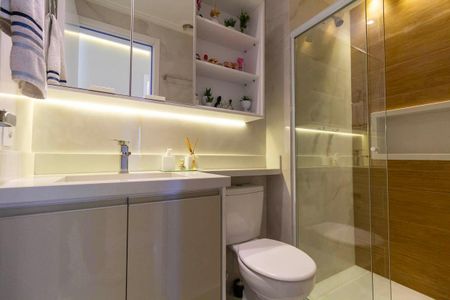 Apartamento à venda com 63m², 2 quartos e 1 vaga Apartamento à venda com 63m², 2 quartos e 1 vagaBanheiro 2