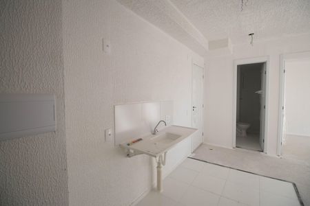 Apartamento para alugar com 33m², 2 quartos e sem vaga Apartamento para alugar com 33m², 2 quartos e sem vagaCozinha e Área de Serviço
