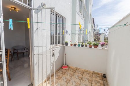 Área Privativa na Sala de apartamento à venda com 3 quartos, 94m² em Sagrada Família, Belo Horizonte
