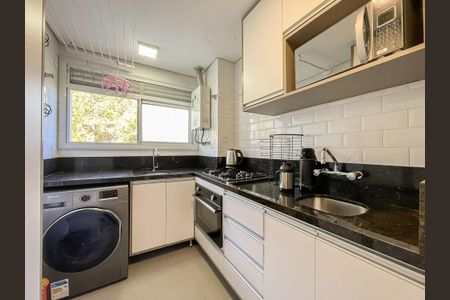 Cozinha de apartamento para alugar com 2 quartos, 61m² em Nonoai, Porto Alegre