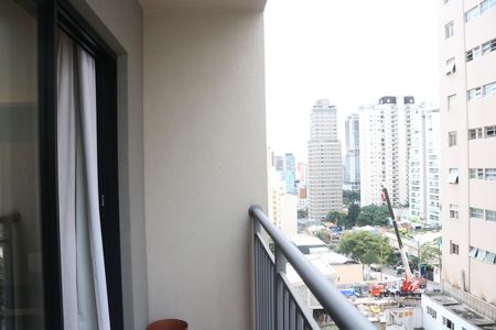Apartamento para alugar com 24m², 1 quarto e sem vagaVaranda
