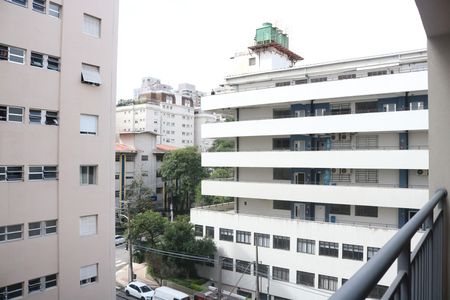 Apartamento para alugar com 24m², 1 quarto e sem vagaVaranda