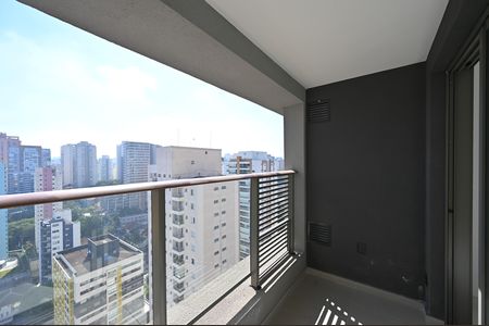 Studio para alugar com 26m², 1 quarto e 1 vagaVaranda