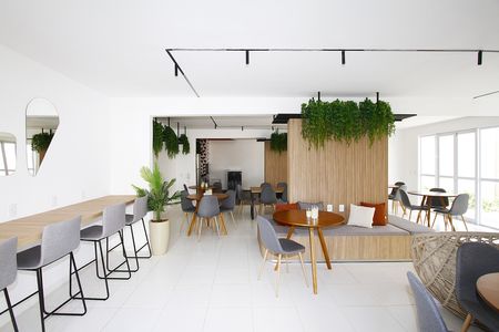 Apartamento para alugar com 48m², 2 quartos e 1 vagaÁrea comum - Salão de festas