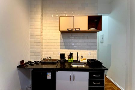 Apartamento para alugar com 24m², 1 quarto e sem vaga