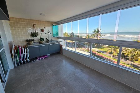 Varanda de apartamento para alugar com 3 quartos, 104m² em Balneario Flórida, Praia Grande