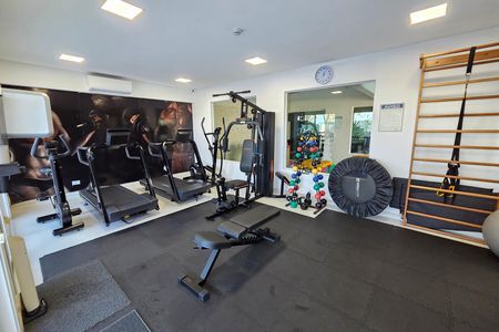 Apartamento para alugar com 104m², 3 quartos e 2 vagas Apartamento para alugar com 104m², 3 quartos e 2 vagasÁrea comum - Academia