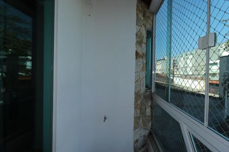 Varanda da Sala de casa para alugar com 3 quartos, 85m² em Vila Curuçá, Santo André