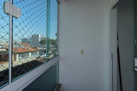 Varanda da Sala de casa para alugar com 3 quartos, 85m² em Vila Curuçá, Santo André