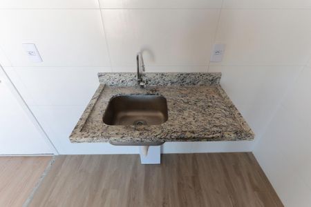Apartamento para alugar com 26m², 1 quarto e sem vaga Apartamento para alugar com 26m², 1 quarto e sem vagaCozinha e área de serviço