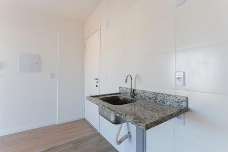 Apartamento para alugar com 26m², 1 quarto e sem vaga Apartamento para alugar com 26m², 1 quarto e sem vagaCozinha e área de serviço