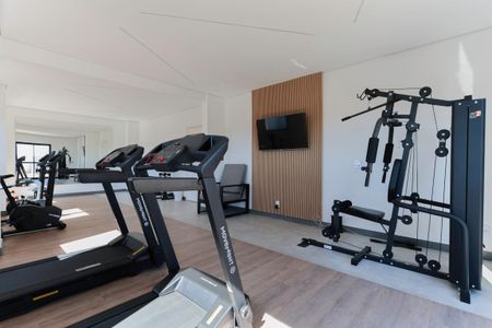 Apartamento para alugar com 26m², 1 quarto e sem vaga Apartamento para alugar com 26m², 1 quarto e sem vagaÁrea comum - Academia