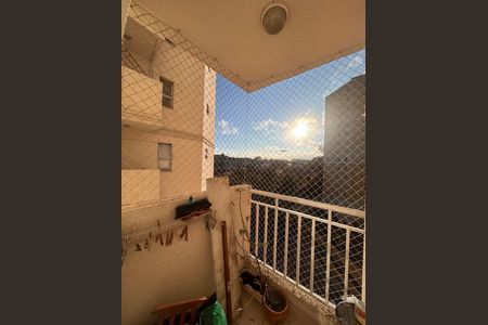 Varanda da Sala de apartamento para alugar com 3 quartos, 69m² em Jardim Marajoara, São Paulo