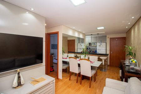 Sala de apartamento para alugar com 2 quartos, 70m² em Europa, Contagem