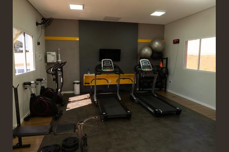 Casa de condomínio para alugar com 84m², 2 quartos e 2 vagas Casa de condomínio para alugar com 84m², 2 quartos e 2 vagasAcademia