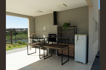 Área comum - Churrasqueira de casa de condomínio para alugar com 2 quartos, 84m² em Balneário Tropical, Paulínia