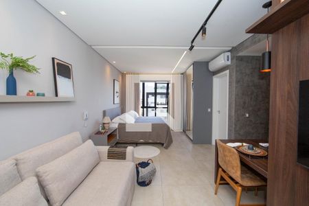 Sala de apartamento para alugar com 1 quarto, 40m² em Cruzeiro, Belo Horizonte