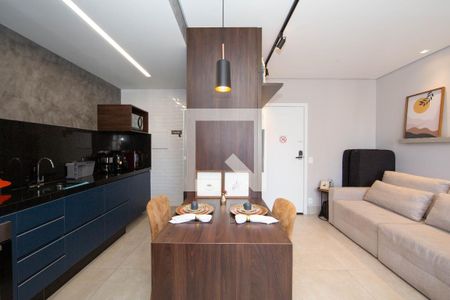 Sala de apartamento para alugar com 1 quarto, 40m² em Cruzeiro, Belo Horizonte