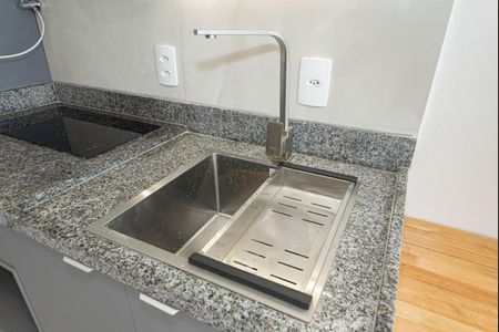 Studio para alugar com 32m², 1 quarto e sem vaga Studio para alugar com 32m², 1 quarto e sem vagaSala/cozinha