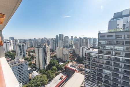 Studio para alugar com 32m², 1 quarto e sem vaga Studio para alugar com 32m², 1 quarto e sem vagaVista da Varanda da Sala/cozinha