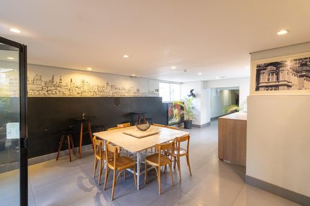 Studio à venda com 30m², 1 quarto e sem vagaÁrea comum - Salão de festas