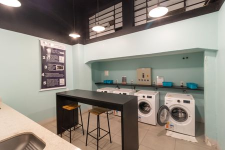 Studio à venda com 30m², 1 quarto e sem vagaLavanderia