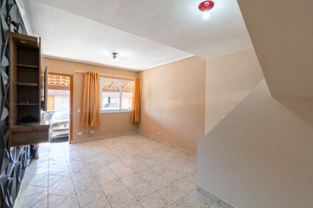 Sala de casa de condomínio para alugar com 2 quartos, 85m² em Americanópolis, São Paulo