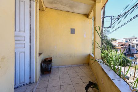Varanda da Sala de casa para alugar com 2 quartos, 120m² em Jardim Maria Rosa, Taboão da Serra