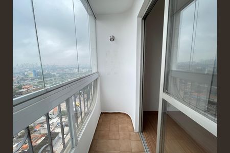 Varanda da Sala de apartamento para alugar com 2 quartos, 63m² em Jaguaré, São Paulo