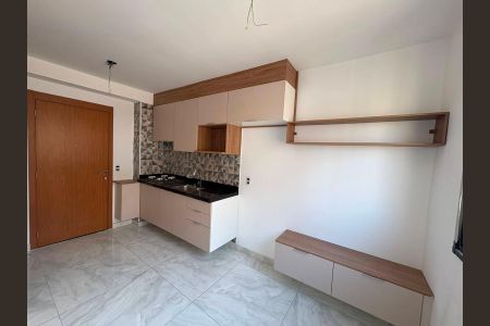 Sala/cozinha de apartamento para alugar com 1 quarto, 27m² em Jardim Oriental, São Paulo