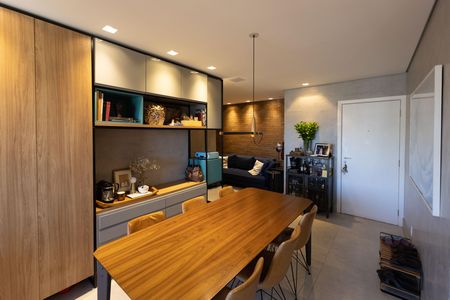 Sala de Jantar de apartamento à venda com 3 quartos, 87m² em Vila da Serra, Nova Lima