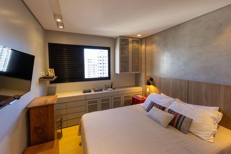Suíte 1 de apartamento à venda com 3 quartos, 87m² em Vila da Serra, Nova Lima