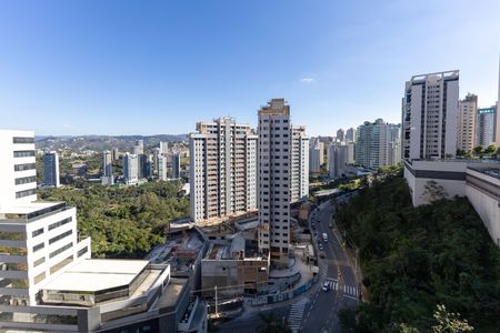Vista da Sala de Jantar de apartamento à venda com 3 quartos, 87m² em Vila da Serra, Nova Lima