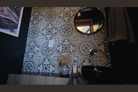 Lavabo da Sala de Jantar de apartamento à venda com 3 quartos, 87m² em Vila da Serra, Nova Lima