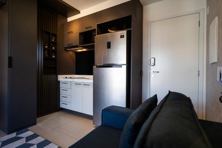 Studio para alugar com 33m², 1 quarto e 1 vaga Studio para alugar com 33m², 1 quarto e 1 vagaCozinha