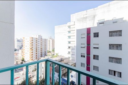 Varanda de kitnet/studio para alugar com 1 quarto, 29m² em Liberdade, São Paulo