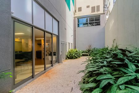 Área comum de kitnet/studio para alugar com 1 quarto, 29m² em Liberdade, São Paulo