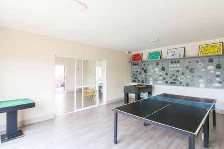 Apartamento para alugar com 44m², 2 quartos e 1 vaga Apartamento para alugar com 44m², 2 quartos e 1 vagaÁrea comum - Sala de Jogos