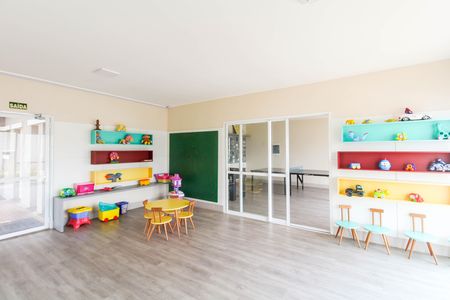 Apartamento para alugar com 44m², 2 quartos e 1 vaga Apartamento para alugar com 44m², 2 quartos e 1 vagaÁrea comum - Brinquedoteca