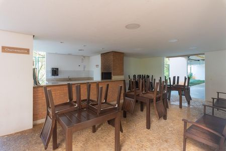 Apartamento para alugar com 74m², 3 quartos e 2 vagasÁrea comum - Churrasqueira
