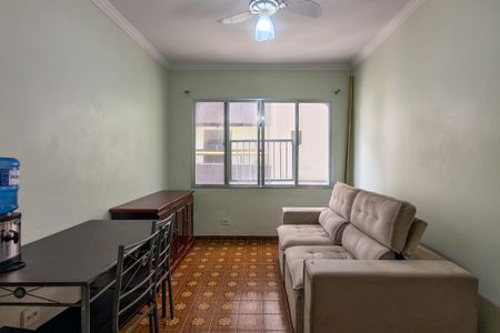 Sala de apartamento para alugar com 1 quarto, 68m² em Vila Caiçara, Praia Grande