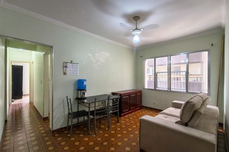Sala de apartamento para alugar com 1 quarto, 68m² em Vila Caiçara, Praia Grande