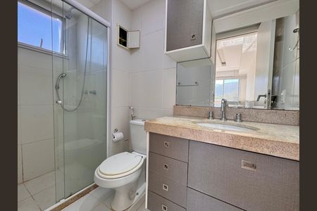 Banheiro da Suíte de apartamento à venda com 3 quartos, 167m² em Recreio dos Bandeirantes, Rio de Janeiro