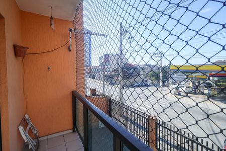 Varanda da Sala de apartamento para alugar com 3 quartos, 89m² em Vila Eldizia, Santo André